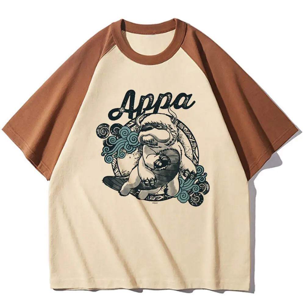 Avatar the Last Airbender teen harajuku korean clothes anime Pop Culture 2000s women t-shirt Retro hip hop Graphic 2000s