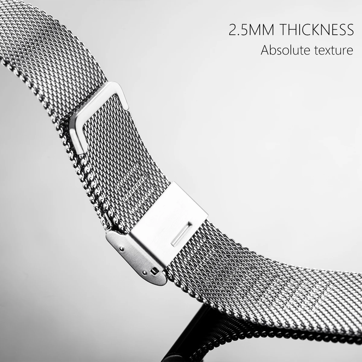 Mesh Stainless Steel Strap for Samsung Galaxy 8/8Classic 40mm 44mm 46mm Metal Men Bracelet for Galaxy Watch Ultra 47mm Wristband
