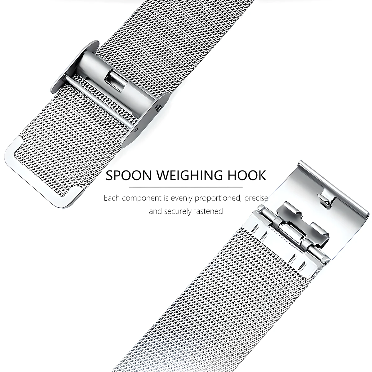 Mesh Stainless Steel Strap for Samsung Galaxy 8/8Classic 40mm 44mm 46mm Metal Men Bracelet for Galaxy Watch Ultra 47mm Wristband