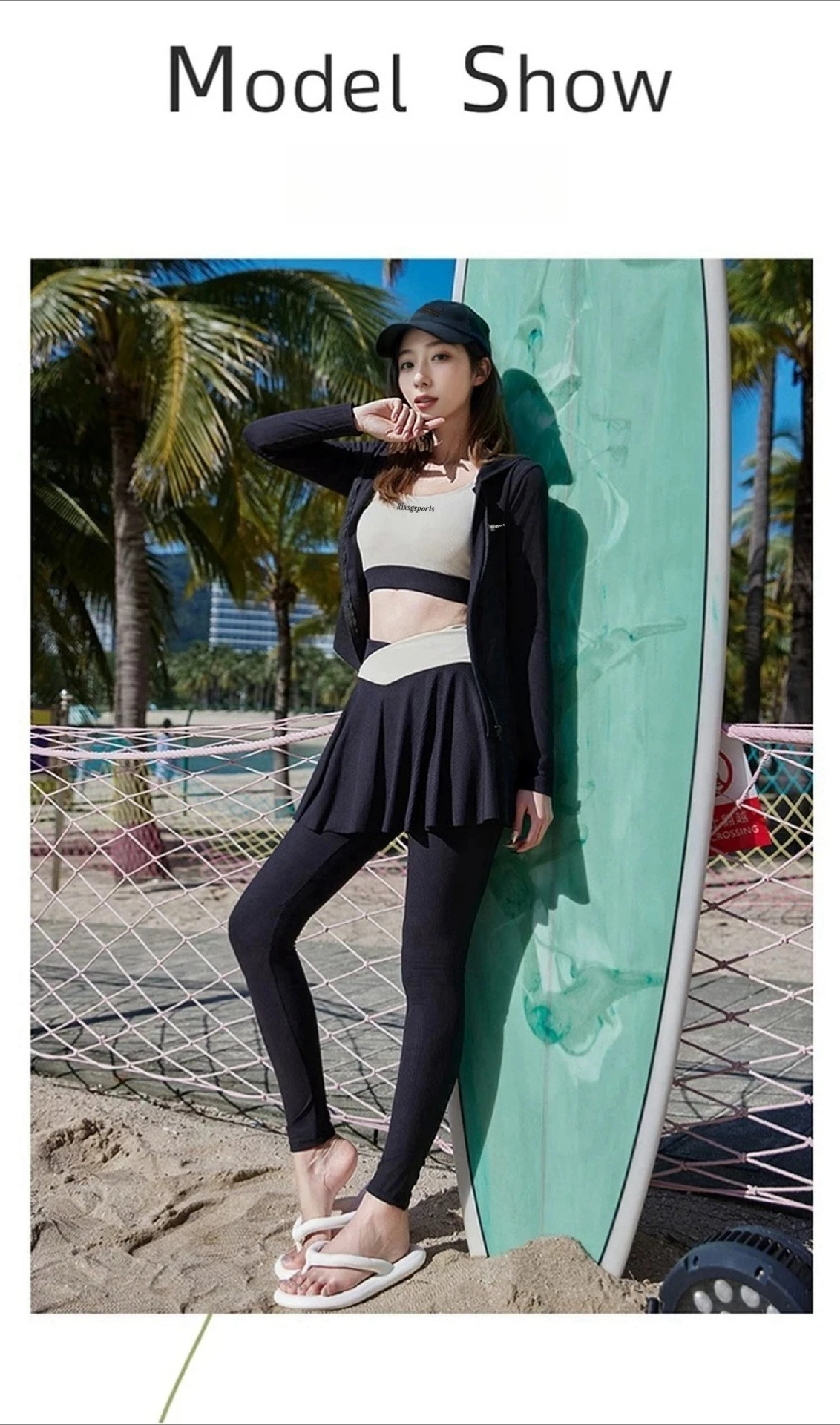 Women's Long Sleeve Long Pants Swimsuit Set 4pcs Tummy Control Slimming Athletic 2025 New Swimming Surf Dive Fall Swimsuit