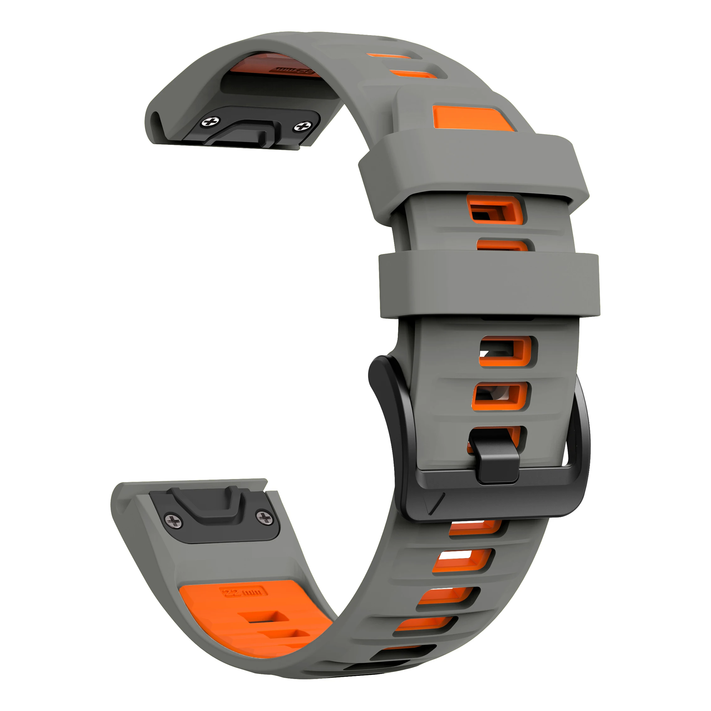 QuickFit 22 26mm Silicone Strap For Garmin Fenix 8 51MM E 47MM 7X 7 6X Epix Pro Instinct 3 2X Forerunner 970 965 955 Watch Band