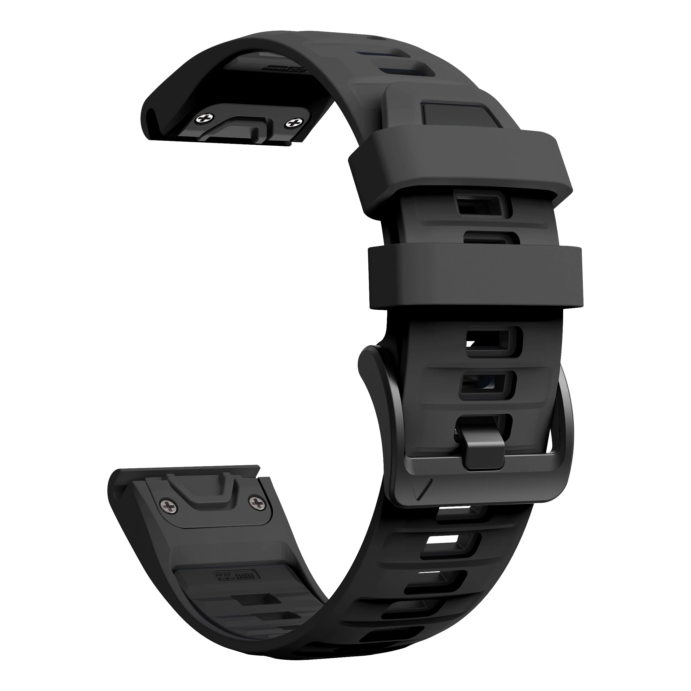 QuickFit 22 26mm Silicone Strap For Garmin Fenix 8 51MM E 47MM 7X 7 6X Epix Pro Instinct 3 2X Forerunner 970 965 955 Watch Band