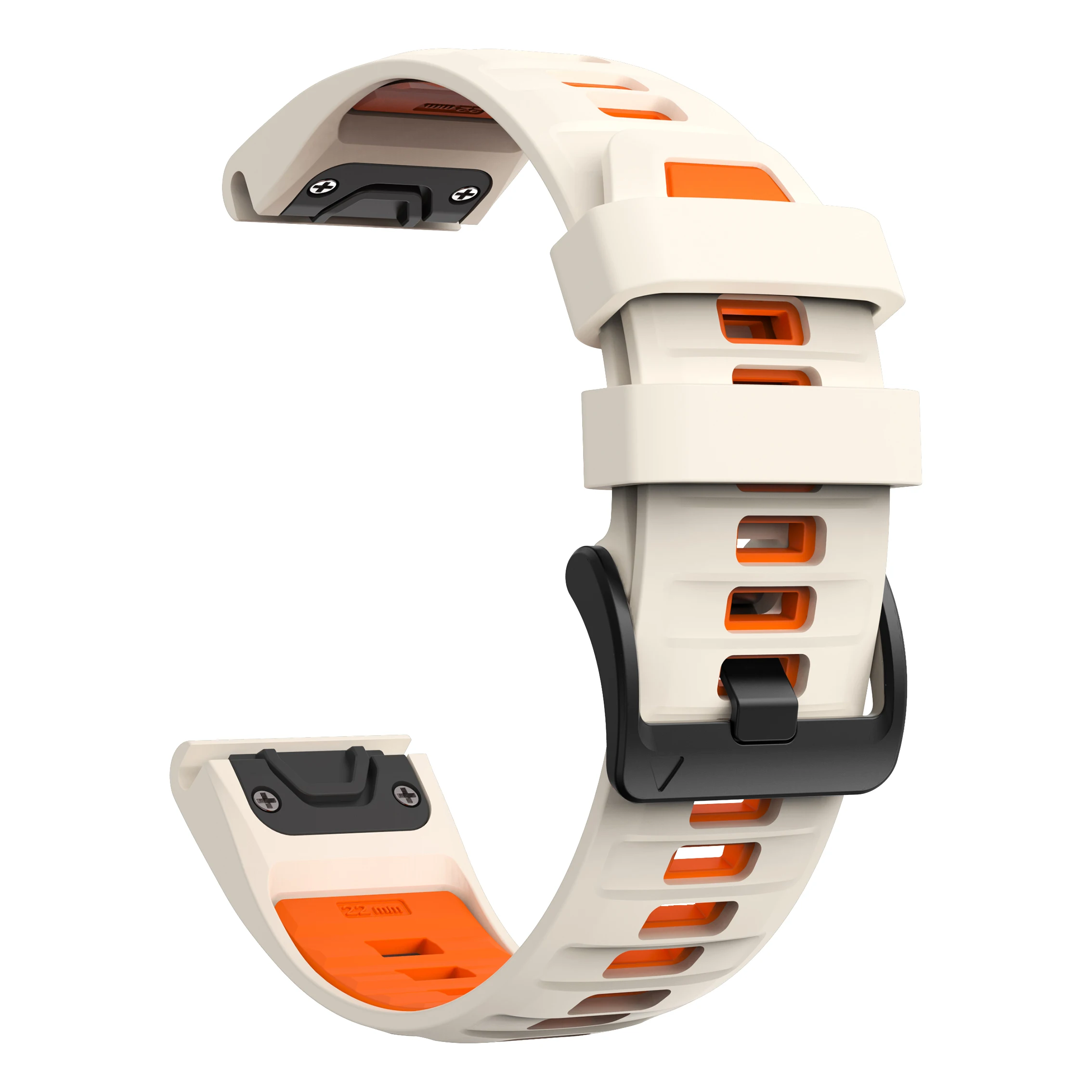 QuickFit 22 26mm Silicone Strap For Garmin Fenix 8 51MM E 47MM 7X 7 6X Epix Pro Instinct 3 2X Forerunner 970 965 955 Watch Band