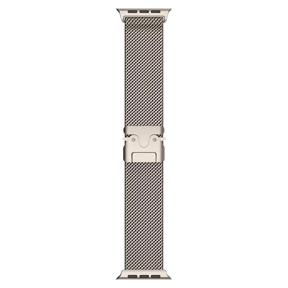 Milanese Loop Strap For Apple Watch Band Ultra 2 49mm 46mm 45mm 44mm 42mm Stainless Steel Metal for iWatch Series 10 9 8 7 6 5 4
