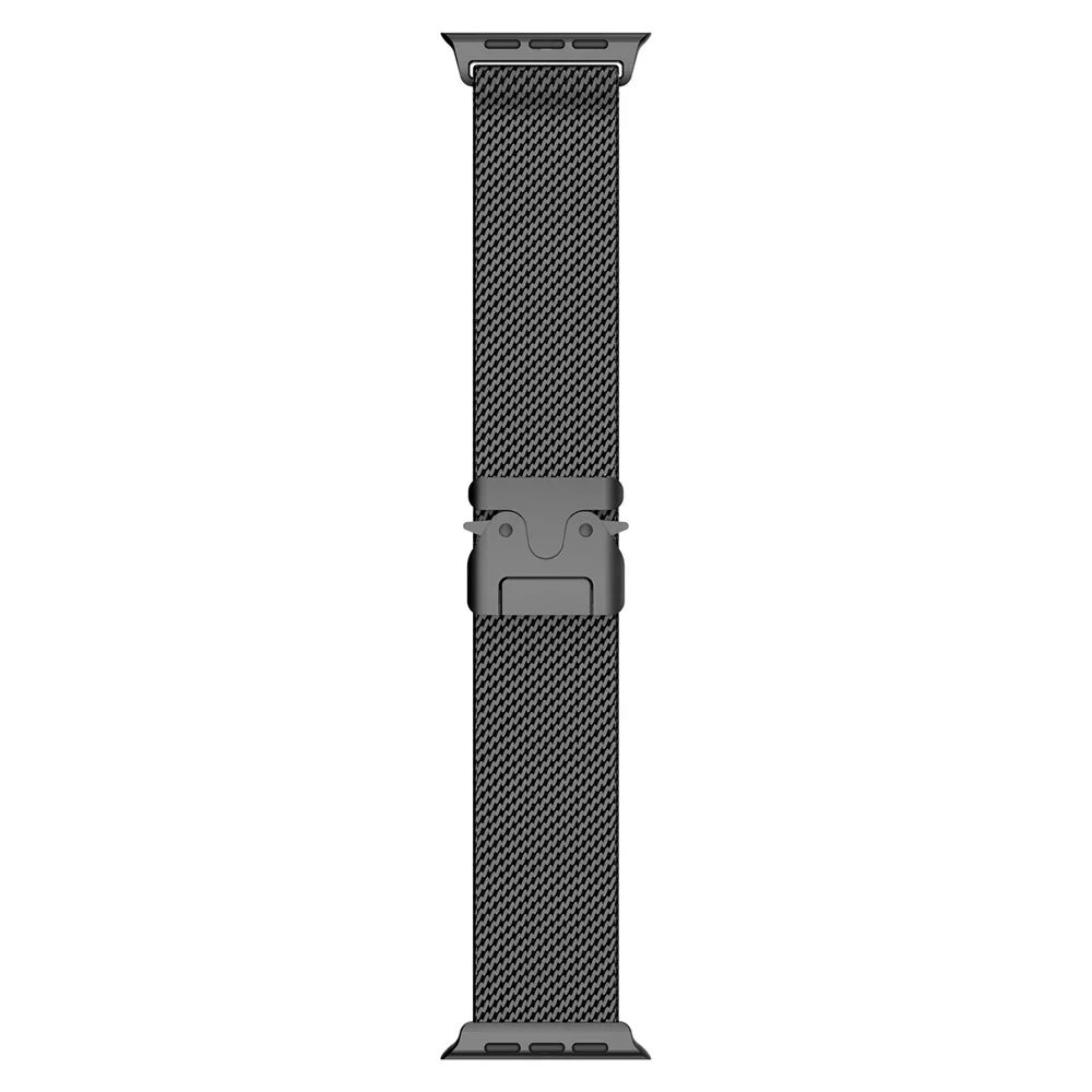 Milanese Loop Strap For Apple Watch Band Ultra 2 49mm 46mm 45mm 44mm 42mm Stainless Steel Metal for iWatch Series 10 9 8 7 6 5 4