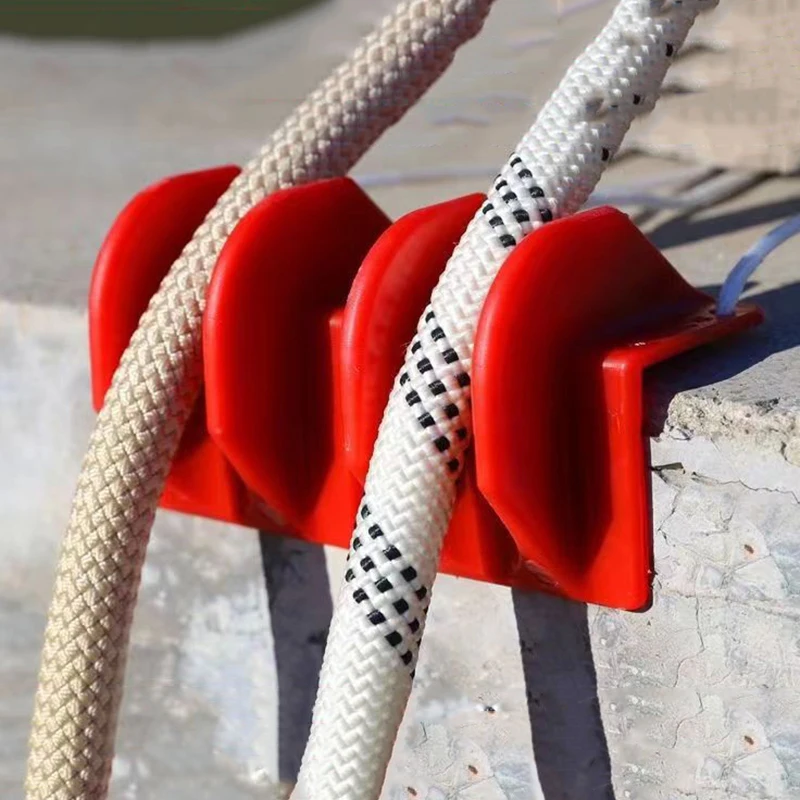 2Pcs Rope Collector & Corner Guard: Anti-Abrasion Rope Protector for Outdoor Aerial Work