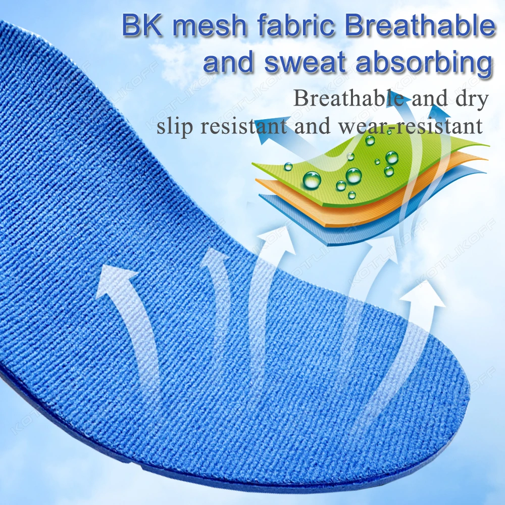 Adult Children's Orthotic Insoles Arch Support for Flat Foot High Arch Plantar Fasciitis Shock-Absorbing Sport Running Shoes Pad