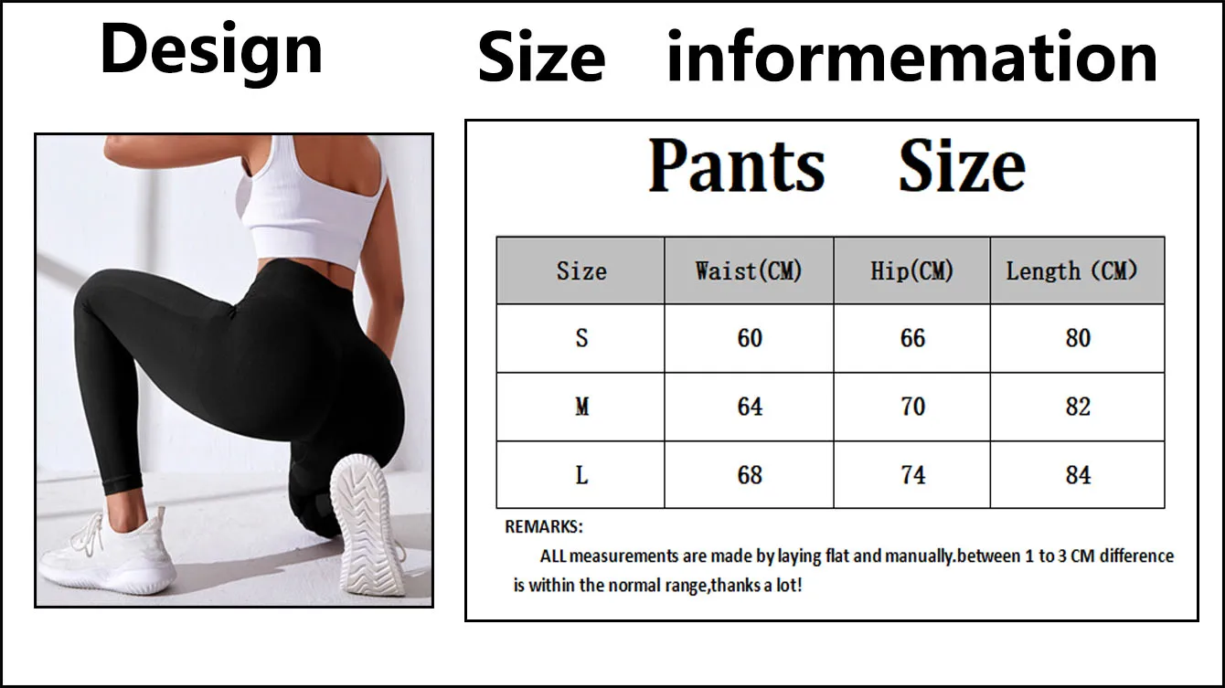 CZGUKE Seamless Women's High Waist Yoga Pants Tight Waist Hip Lifting Elastic Tight Solid Color Wide Waist Sports Leggings