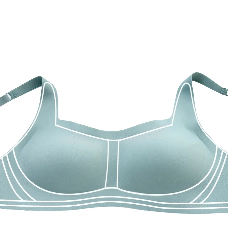 Women Seamless Bra Square Neck Wireless Bralette Invisible Padded Underwear Wide Straps Sexy Lingerie Comfort Intimates S-XL