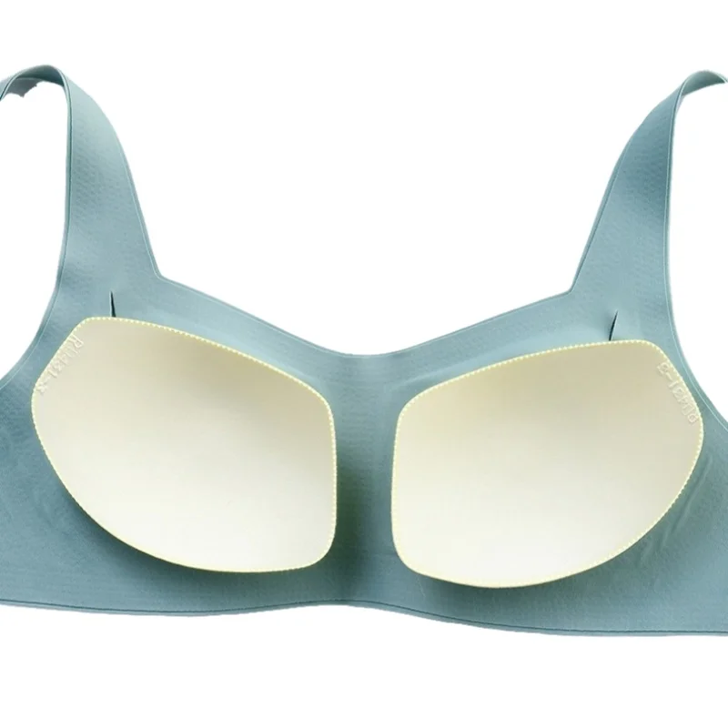 Women Seamless Bra Square Neck Wireless Bralette Invisible Padded Underwear Wide Straps Sexy Lingerie Comfort Intimates S-XL
