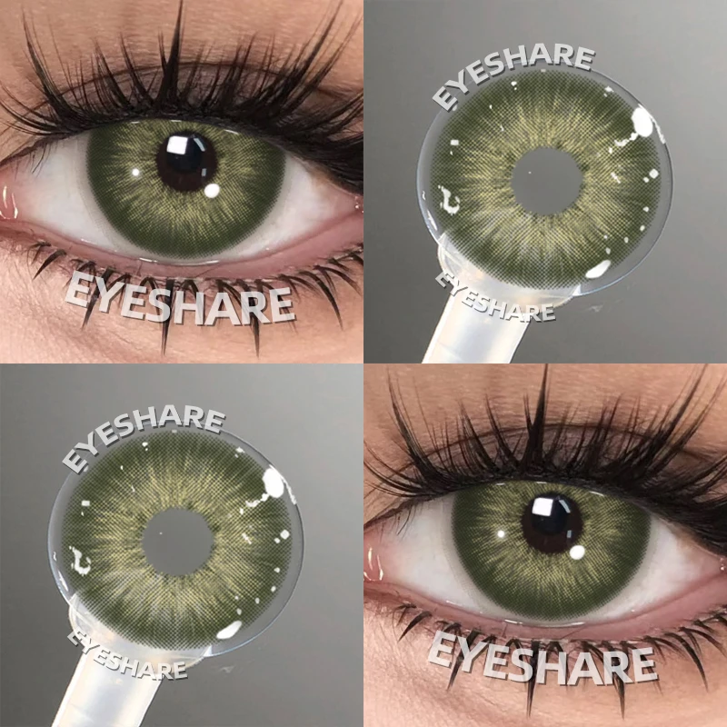 EYESHARE Popular Color Contact Lens for Eyes Black Lens Eye Fashion Brown Beauty Colored Pupils Gray Contact Blue Eyes Makeup