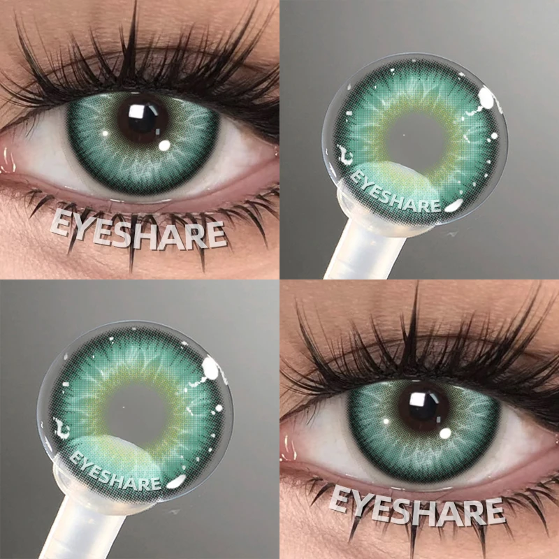 EYESHARE Popular Color Contact Lens for Eyes Black Lens Eye Fashion Brown Beauty Colored Pupils Gray Contact Blue Eyes Makeup