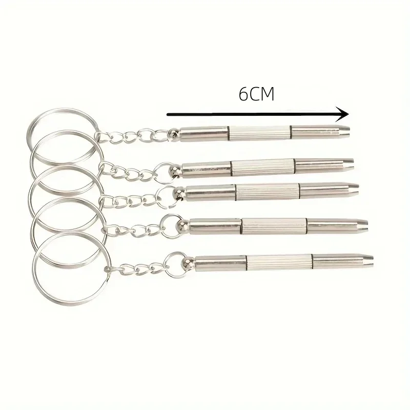 1/2/10pcs Mini Hand Glasses Screwdrivers 3-in-1 Spectacle Repair Kits Multifunction Sunglass Watch Glasses Screwdriver Set with