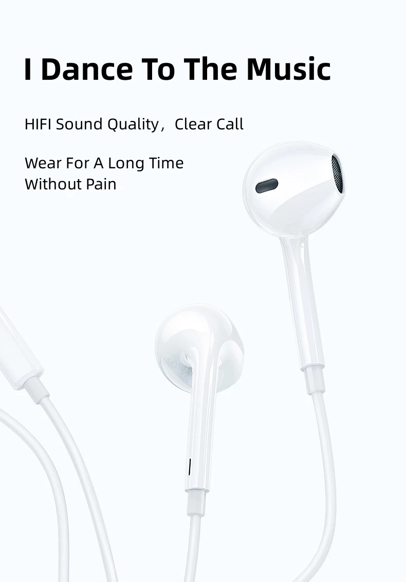 Type C 3.5mm Wired Earphones For in-ear Redmi mi Xiaomi 17 15 14 13 12 11 Pro Headphones iphone16 15 Samsung Huawei Phone Tablet
