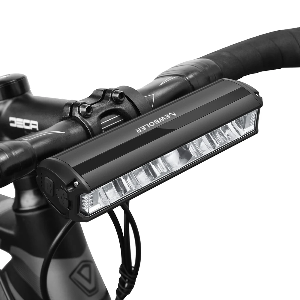 NEWBOLER Bicycle Light Front 10000mAh Bike Light 6000Lumen Waterproof Flashlight USB Charging MTB Road Cycling Lamp Accessories