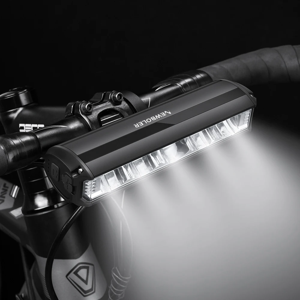 NEWBOLER Bicycle Light Front 10000mAh Bike Light 6000Lumen Waterproof Flashlight USB Charging MTB Road Cycling Lamp Accessories