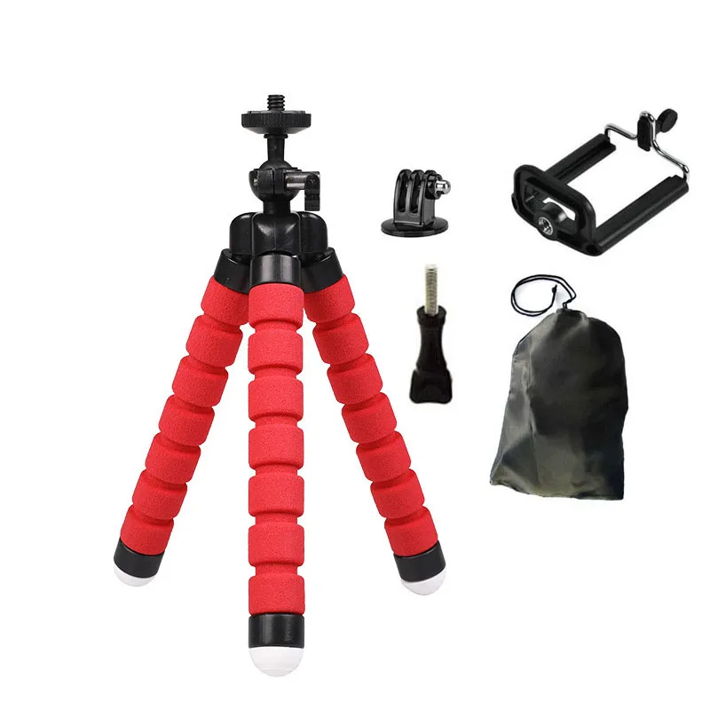 Tripods for Gopro Hero 12 11 10 9 8 7 Black MAX Flexible Mini Octopus Tripod Accessories for Go Pro 6 5 4 3 YI Eken SJCAM AKASO