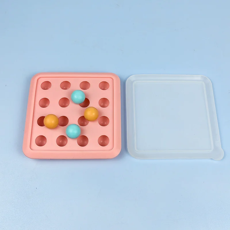 Porous Round Candy Chocolate Silicone Mold with Lid DIY Fondant Pudding Ice Cube Mould Valentine's Day Party Wedding Cake Decor