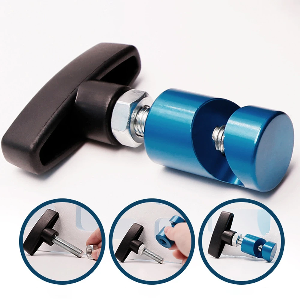 Aluminum Car Hood Holder Trunk Air Pressure Anti-Slip Engine Cover Lifting Support Rod Fixing Clamp Lift Support Clamp Car Tool