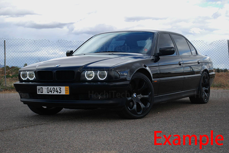 Cotton RGB Angel eyes ring kit 16 colors flash Remote control for BMW 3 5 7 Series E36 E38 E39 E46 525i 528i 530i 540i 320i