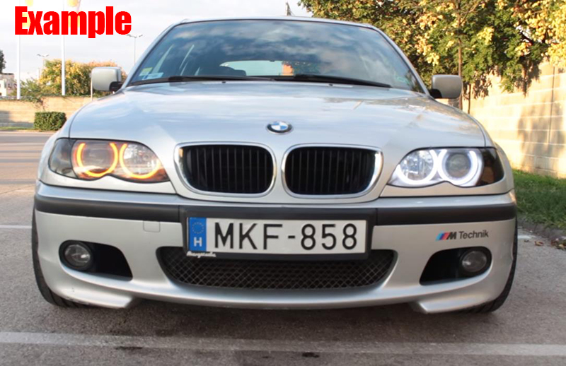 Cotton RGB Angel eyes ring kit 16 colors flash Remote control for BMW 3 5 7 Series E36 E38 E39 E46 525i 528i 530i 540i 320i