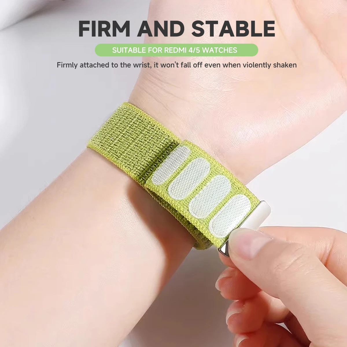 Nylon Loop Strap For Redmi Watch 5 4 Bracelet Breathable Wristband For Xiaomi Mi Band 9 Pro/8 Pro Smart Watch Accessories