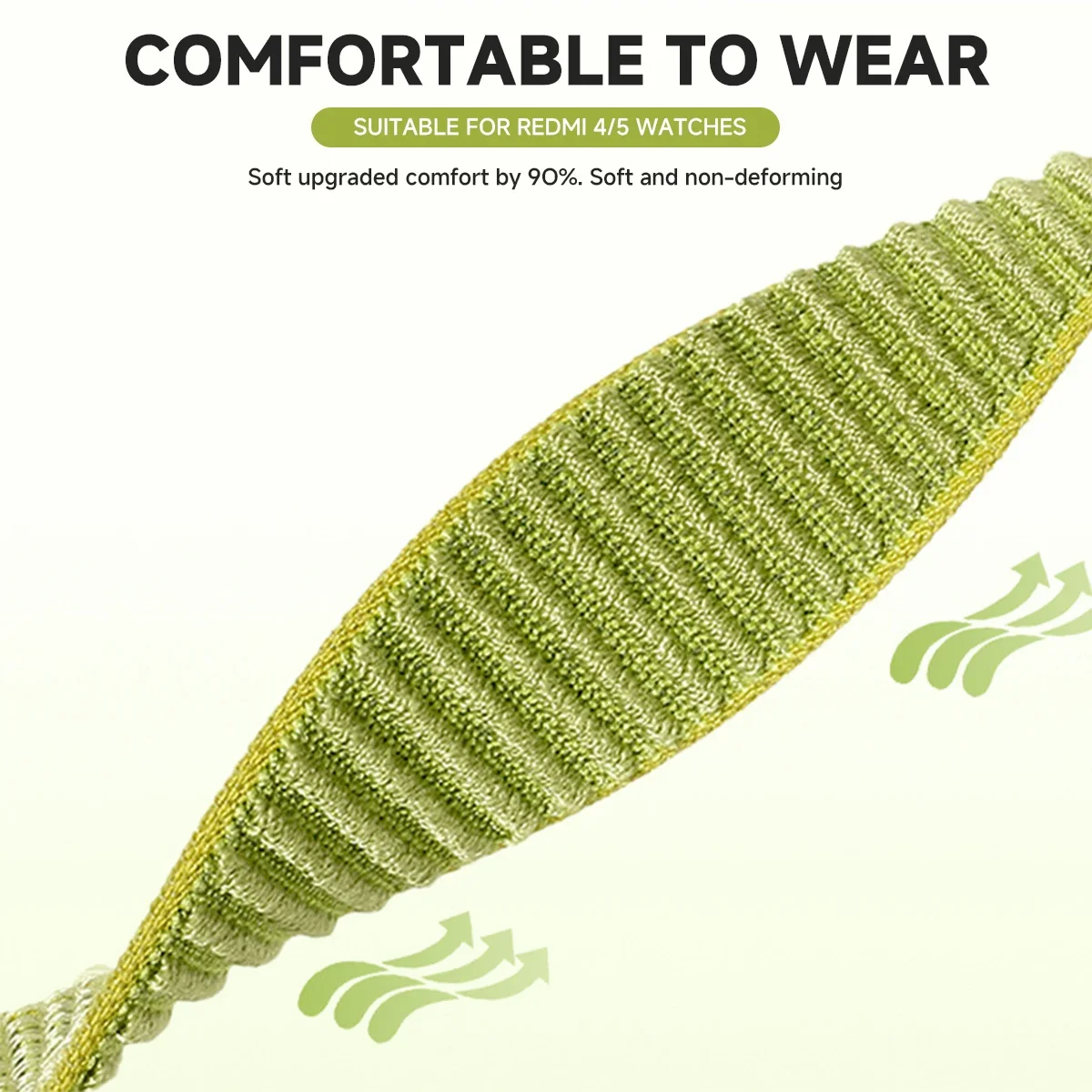 Nylon Loop Strap For Redmi Watch 5 4 Bracelet Breathable Wristband For Xiaomi Mi Band 9 Pro/8 Pro Smart Watch Accessories
