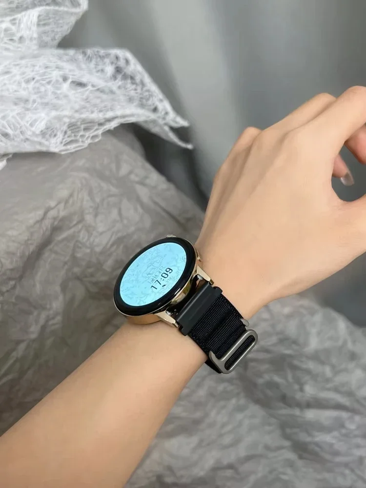 Fabric 22mm 20mm watch band Alpine Loop for Samsung Galaxy Watch 7-FE-6-4-Classic-5-Pro sport bracelet Huawei GT 2-3-4-Pro strap