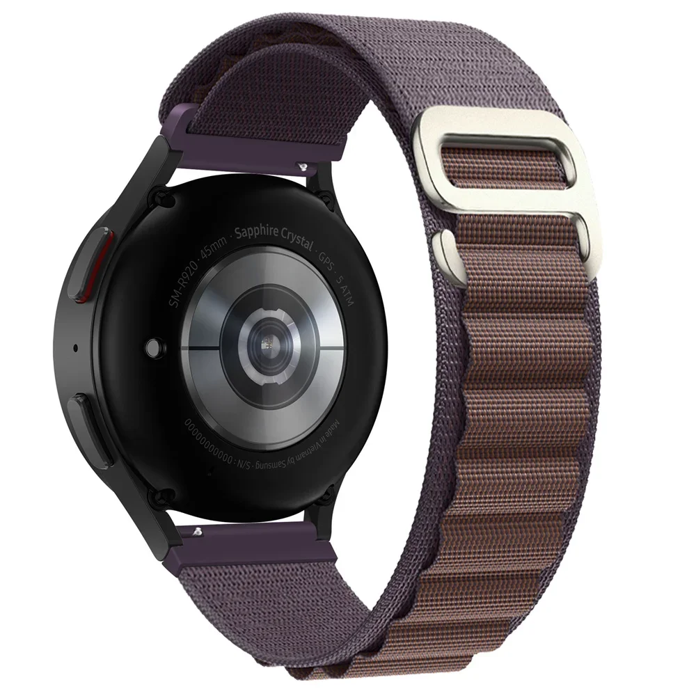 Fabric 22mm 20mm watch band Alpine Loop for Samsung Galaxy Watch 7-FE-6-4-Classic-5-Pro sport bracelet Huawei GT 2-3-4-Pro strap