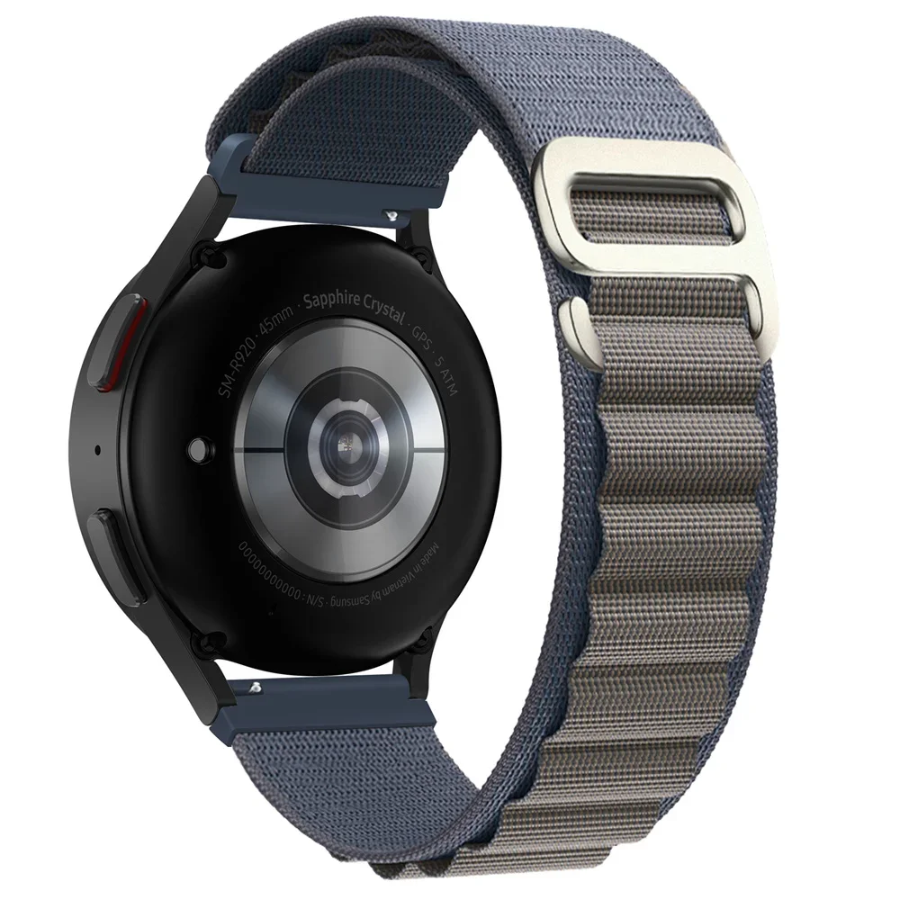 Fabric 22mm 20mm watch band Alpine Loop for Samsung Galaxy Watch 7-FE-6-4-Classic-5-Pro sport bracelet Huawei GT 2-3-4-Pro strap