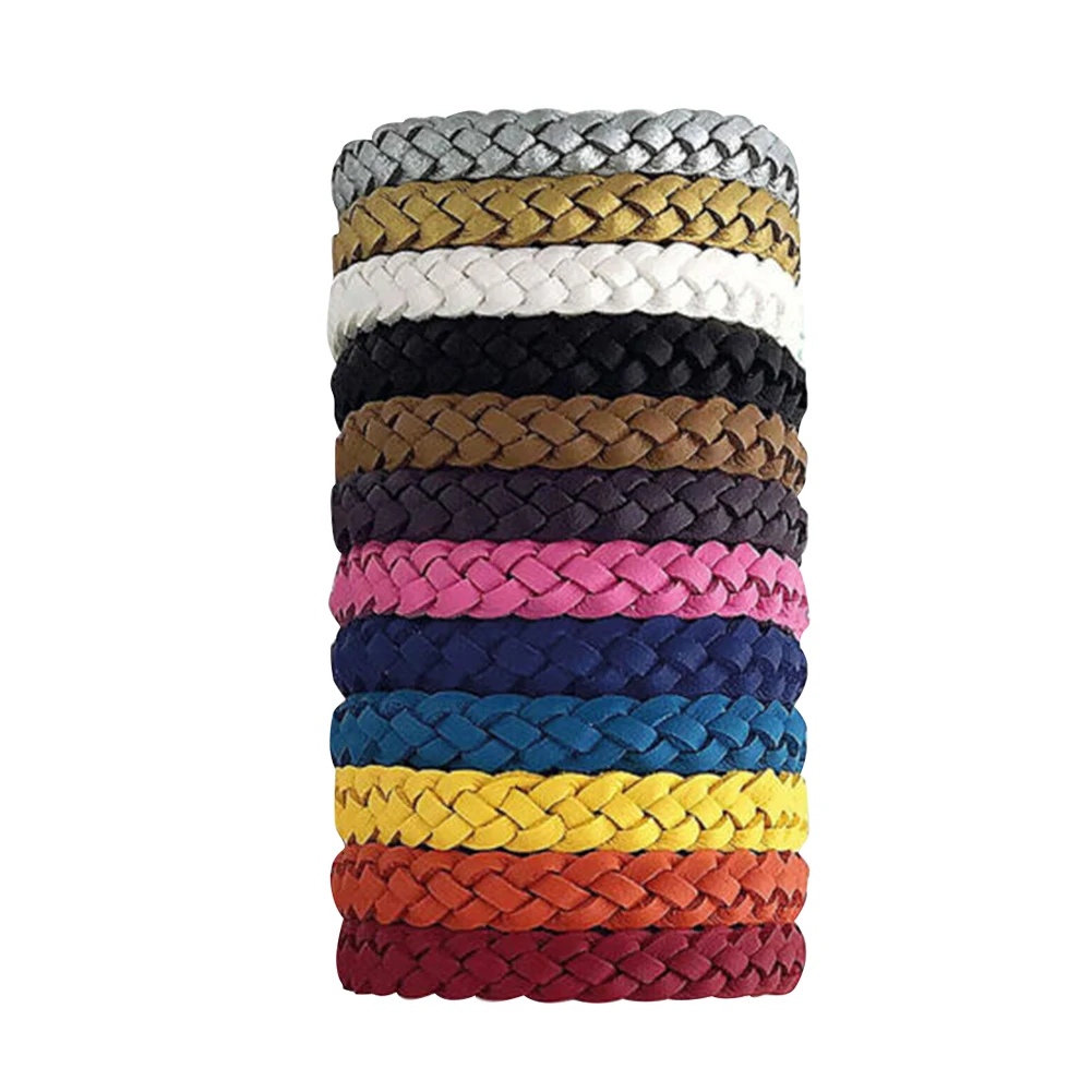 36-12pcs Hand Wrist Band Repeller Portable Anti Mosquitoes Wrist Band Reusable Safe Wristbands for Sports Travel Camping Tools