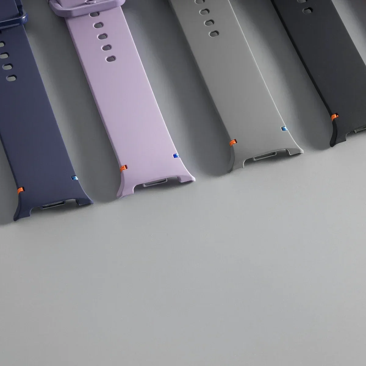Official Strap For Samsung Galaxy Watch 8 40mm 44mm Watch8 Classic 46mm Silicone Sport Bracelet Correa Original 1:1 No Gaps Band