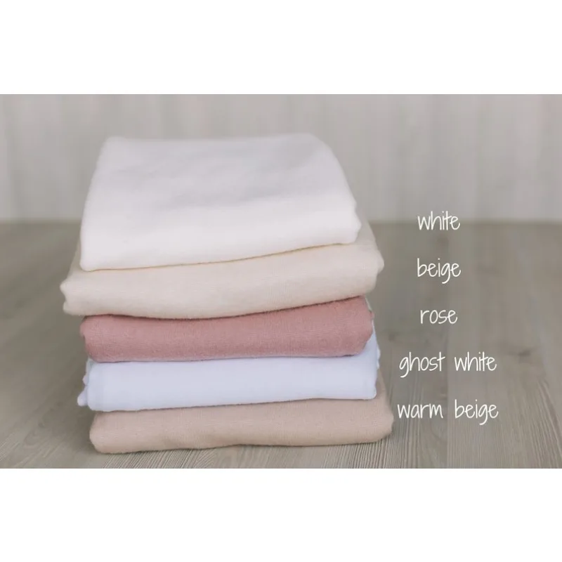 Light Angora Fabric Backdrop and Wrap for Newborn Photography Props Newborn Posing Fabric Stretch Wrap