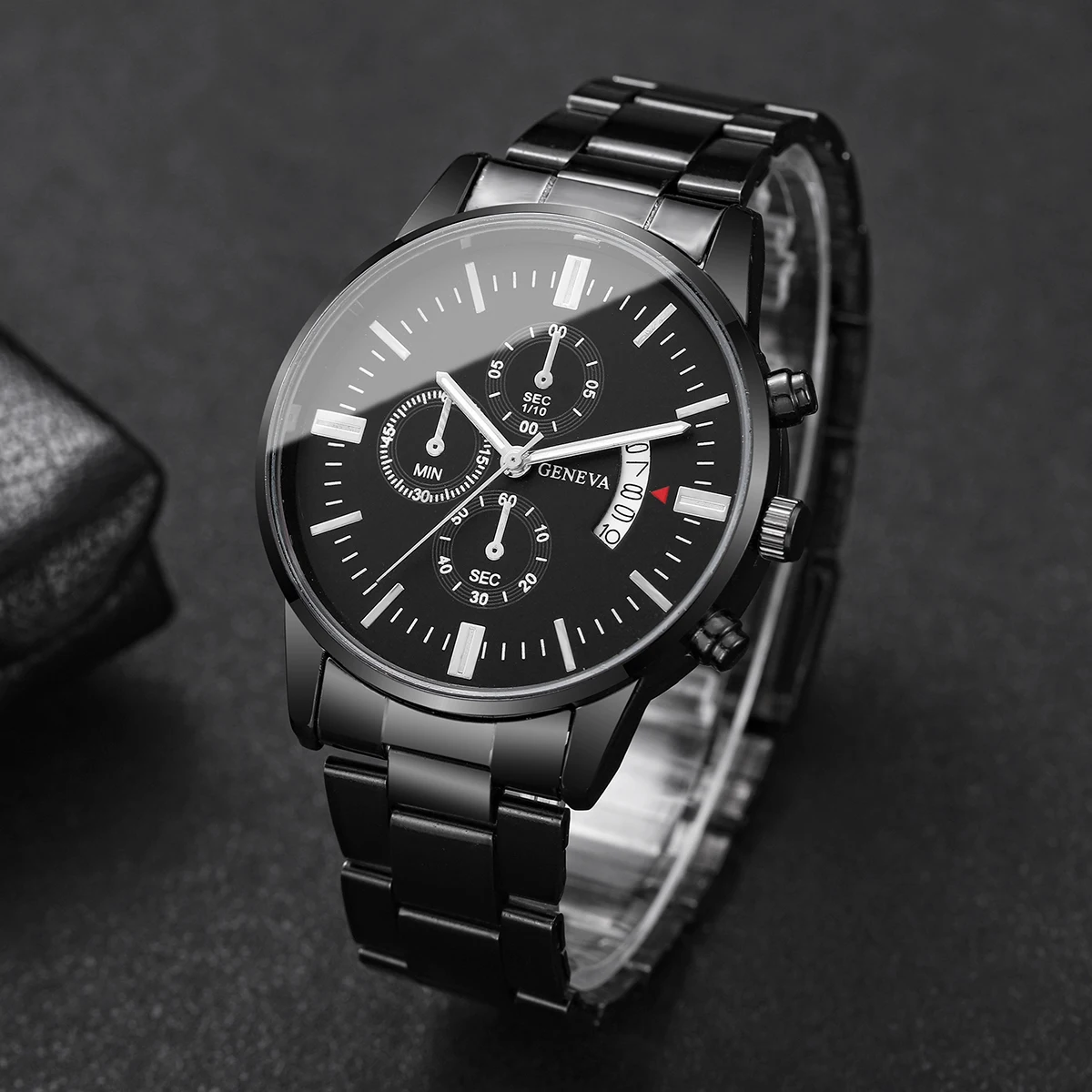 1/2/3/4PCS Fashion Men Business Watches Luxury Calendar Quartz Watch for Man Clock Montre Homme(Without Box)