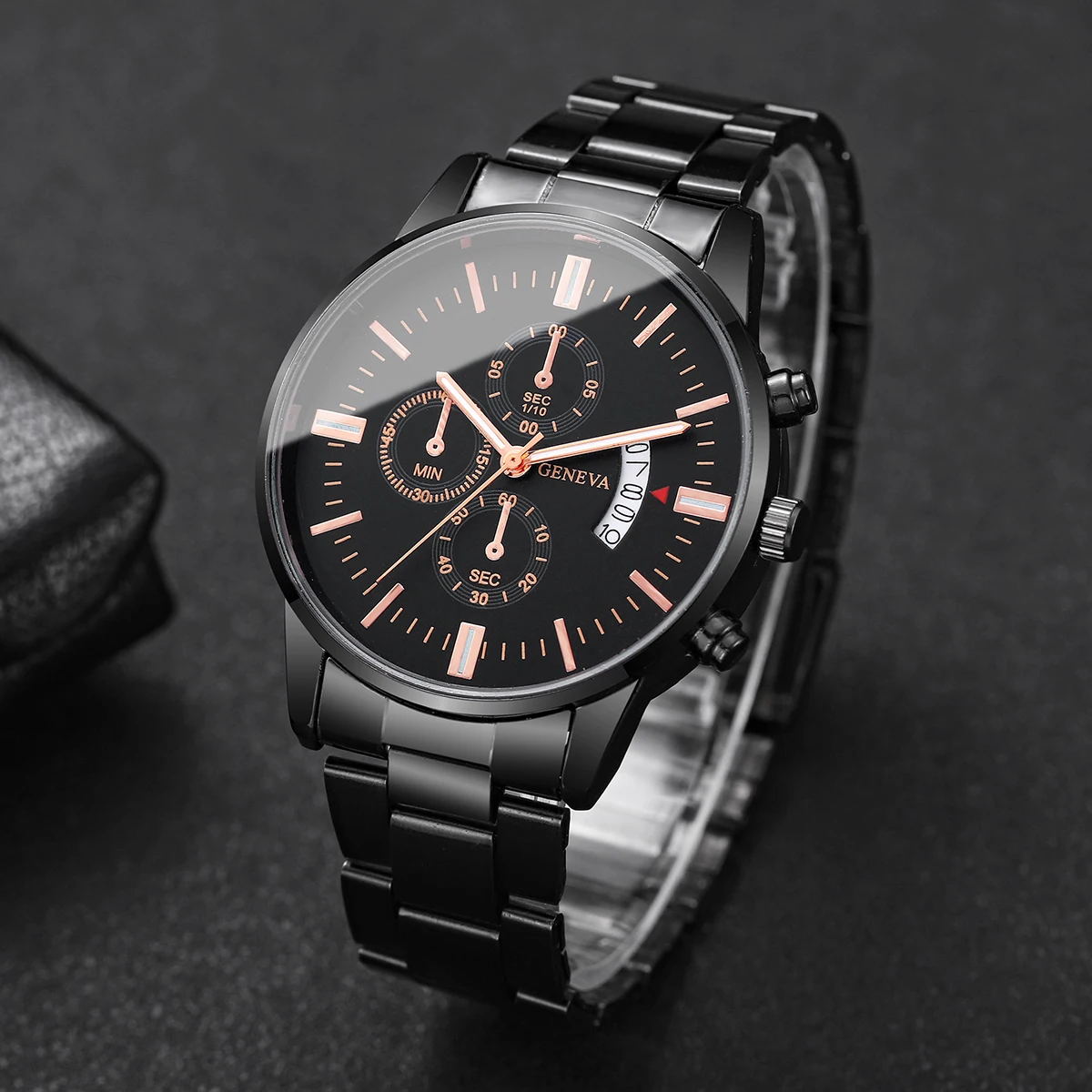1/2/3/4PCS Fashion Men Business Watches Luxury Calendar Quartz Watch for Man Clock Montre Homme(Without Box)