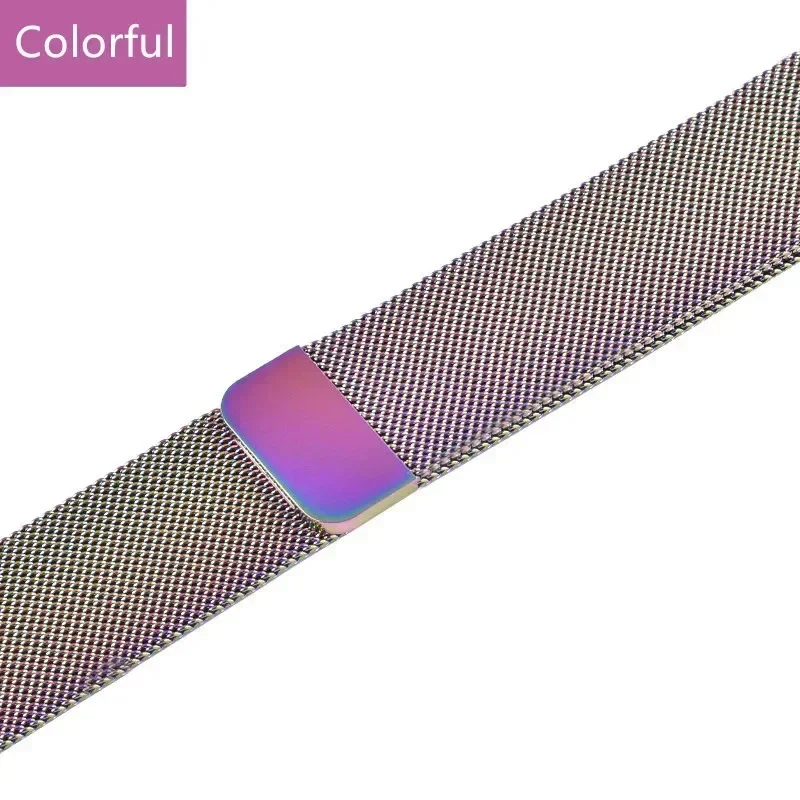Milanese Strap for Apple Watch 10 46mm Band 9 8 7 45mm 41mm Ultra 2 49mm Metal Magnetic Bracelet iWatch 6 5 4 SE 44mm 40mm 42mm