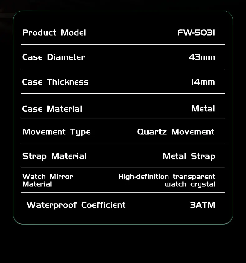 Mark Fairwhale 5031 Men Funny Quartz Watch Recessed Wheel Design Arabic Numerals Rotating Dial Roulette Clock Watch Hombre Reloj