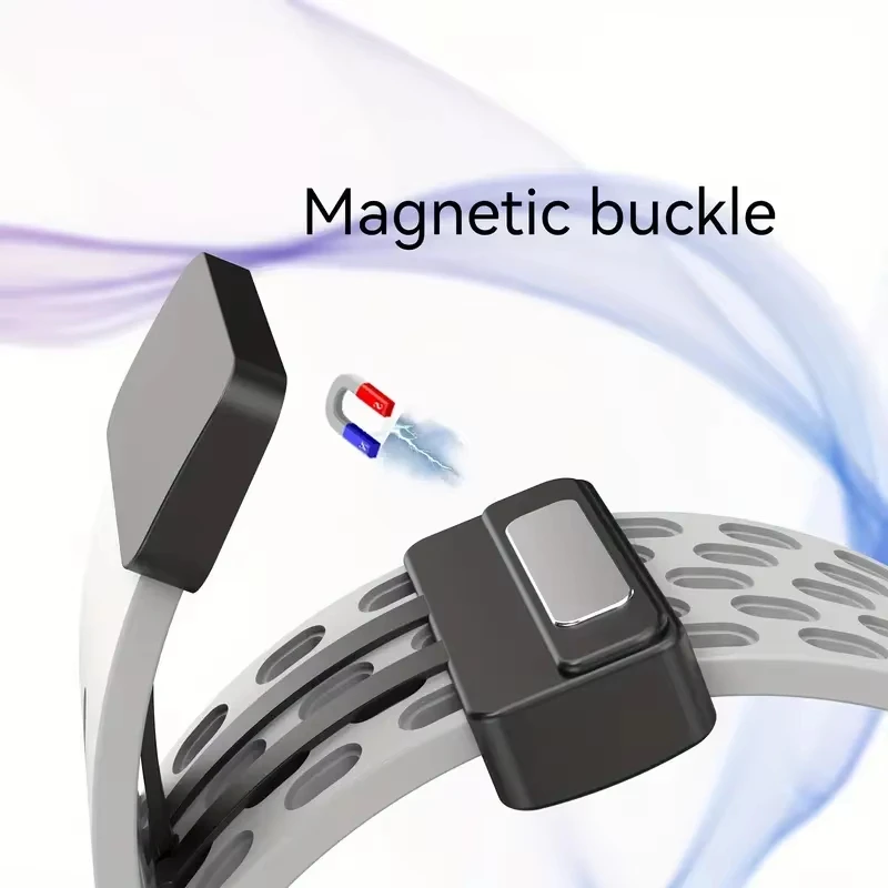 Breathable Band For Samsung Galaxy Watch 9/8 Classic Sports Magnetic Silicone Correa Bracelet Galaxy Watch 8 44mm 40mm Strap