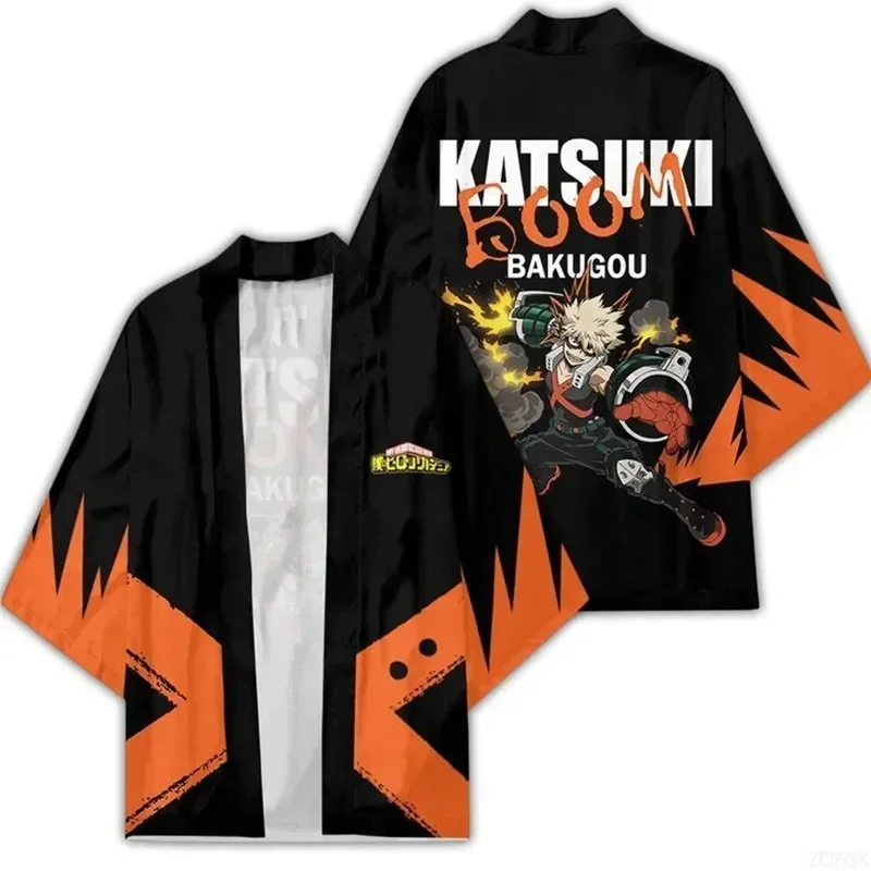 Japanese Style Cosplay Cardigans, Kimono Cloaks, Feather Woven Taoist Robes, 3D Digital Printed Clothing