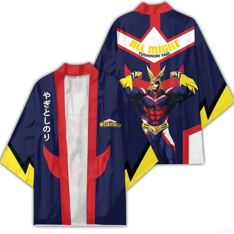 Japanese Style Cosplay Cardigans, Kimono Cloaks, Feather Woven Taoist Robes, 3D Digital Printed Clothing