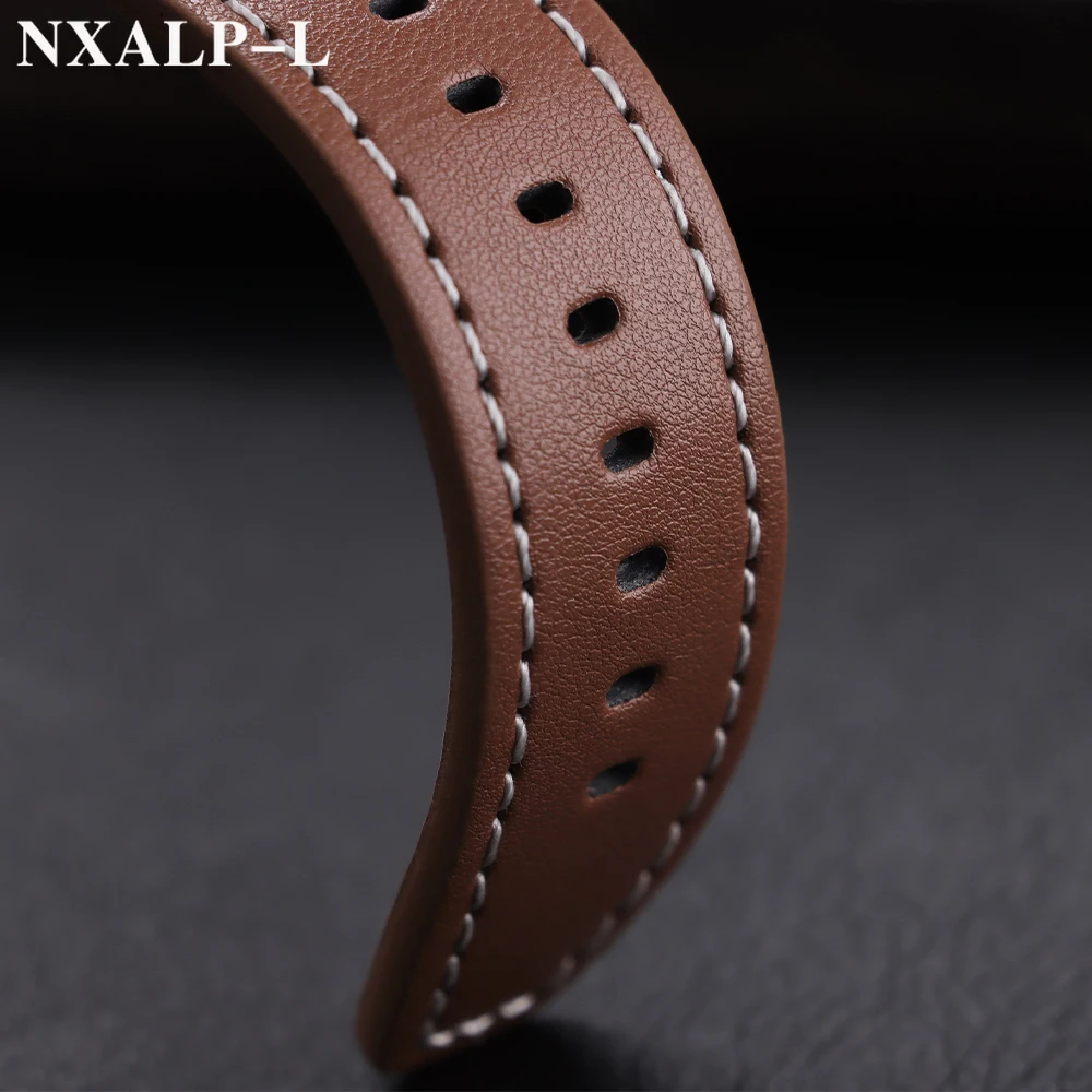 No Gaps Leather Strap for Samsung Galaxy Watch 8 Classic 46mm Replacement Band for Galaxy Watch 8 44mm 40mm Bracelet Accessorie