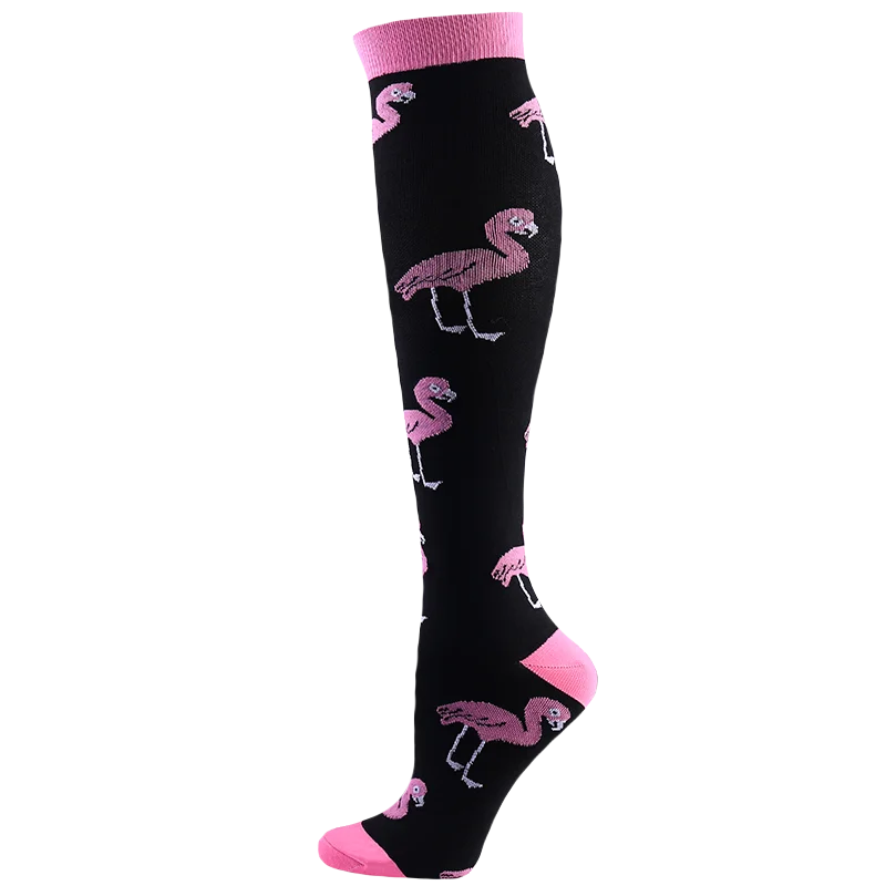 New Compression Stockings Varicose Veins Medical Nursing Blood Circulation Pregnancy Edema Diabetes Knee High Socks 20-30 Mmhg