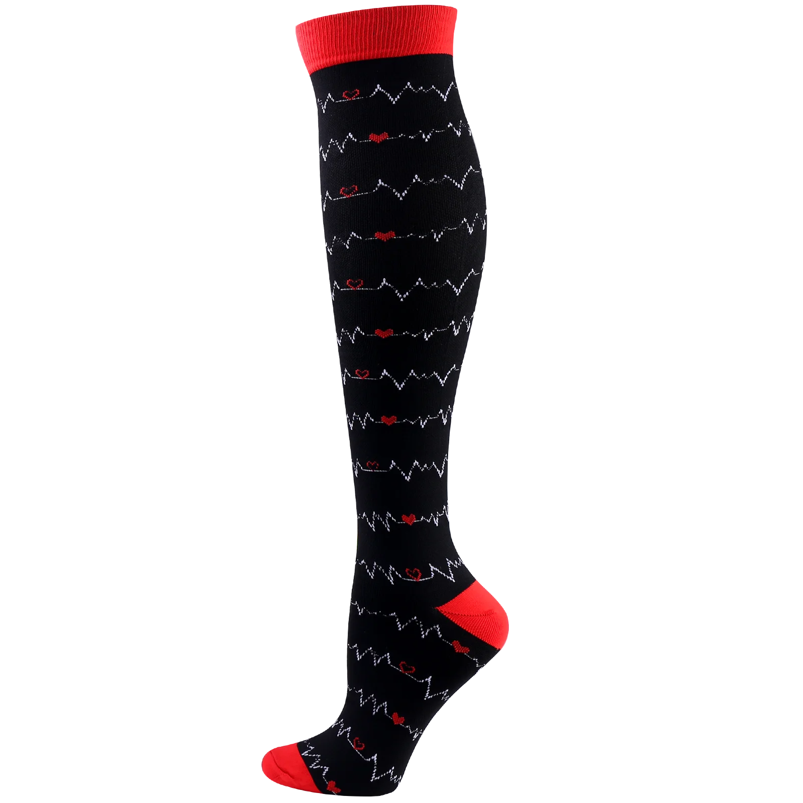 New Compression Stockings Varicose Veins Medical Nursing Blood Circulation Pregnancy Edema Diabetes Knee High Socks 20-30 Mmhg