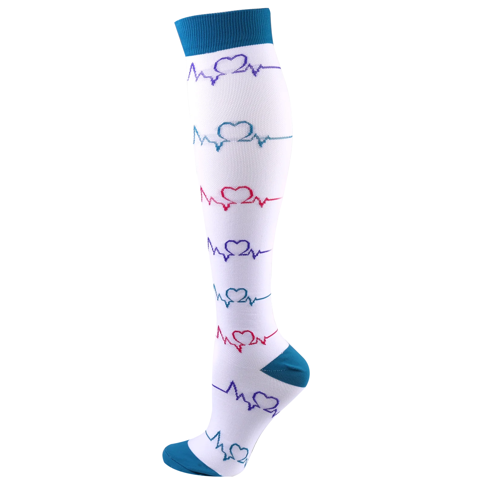 New Compression Stockings Varicose Veins Medical Nursing Blood Circulation Pregnancy Edema Diabetes Knee High Socks 20-30 Mmhg