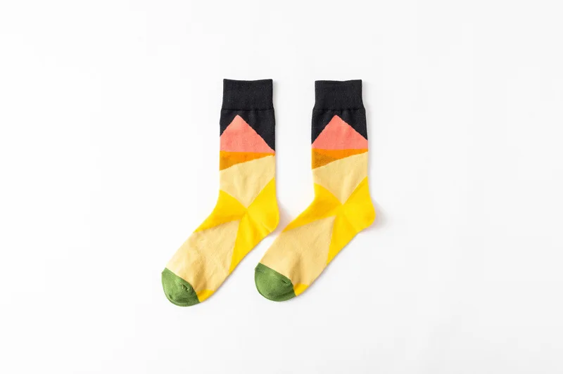 1 Pair Women Socks Cartoon Art Octopus Flower Plant Kawaii Funny Casual Female Cotton Sock Hosiery Streetwear Harajuku Crew Sox