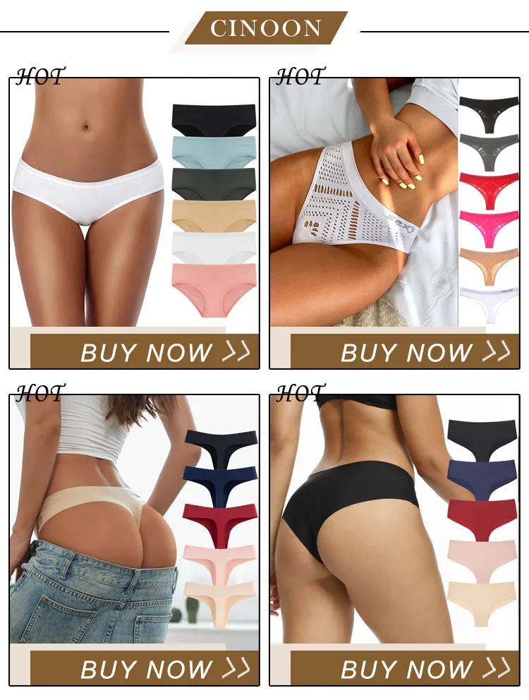 CINOON New Sexy Panties Women Lace Low-waist Briefs Female Hollow Out Underwear Ladies Underpants Intimates G String Lingerie