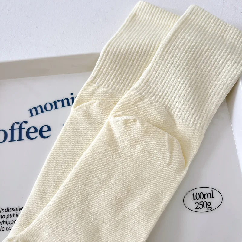 Color five-finger cotton sweat-absorbing breathable sports socks Japanese candy color split-toe women's socks