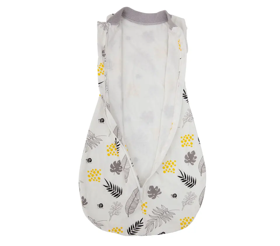 Baby Sleeping Bags Summer Thin Newborn Swaddle Blanket For 0-12Months Infant 100% Cotton Soft Newborn Wrapping 2-Ways Zipper