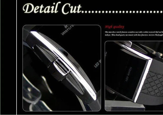 Men Sport Digital Watches Black White Rectangle Man LED Fitness Watch Silicone Strap Mens Electronic Clock Relogio Masculino New