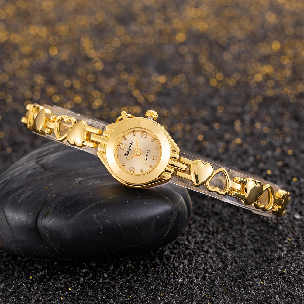 2025 Women Watches Top Brand Luxury Wristwatches Ladies Fashion Gold Stainless Steel Bracelet Watch Female Elegant Clock Women